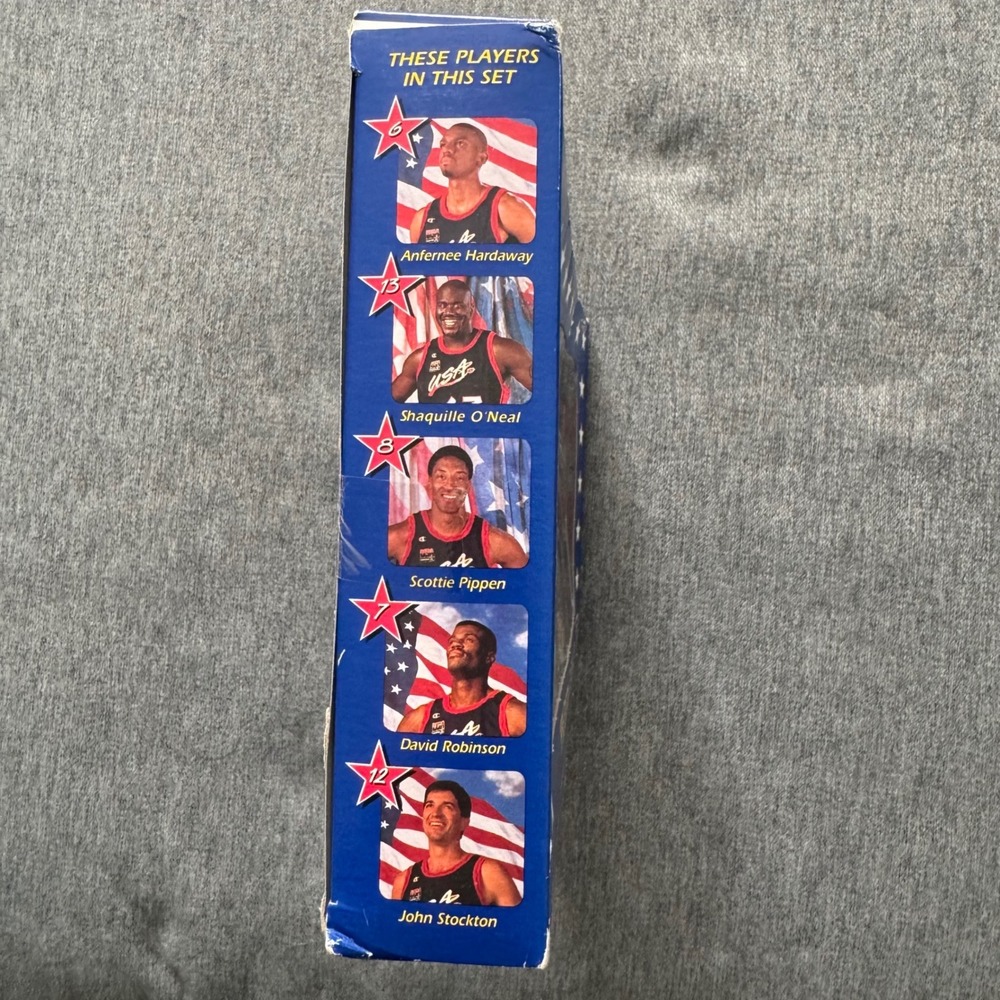 NIB VTG Starting Lineup 1996 Edition USA Basketball Team Set 1 of 2 Figures - Picture 6 of 6
